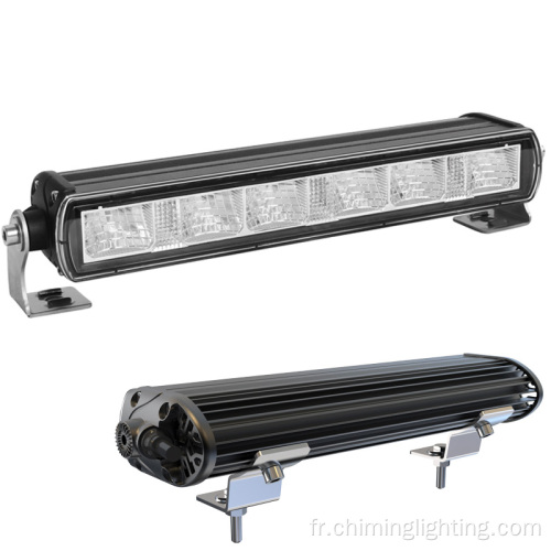 11,2 pouces 30W Camion LED Barre d&#39;éclairage hors route barre de systèmes d&#39;éclairage de conduite Barre d&#39;éclairage LED pour camions